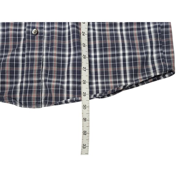 Ariat Pro Series Button Up Long Sleeve Shirt Men’s Small Plaid Western - Picture 11 of 11